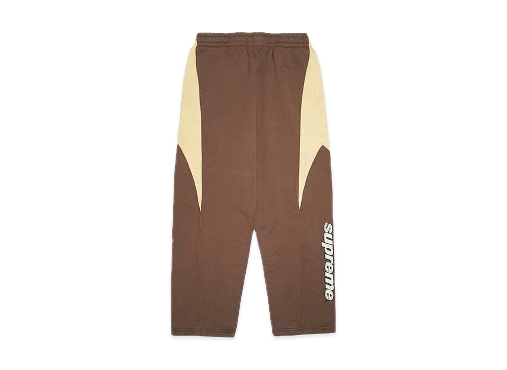 シュプリーム ディビジョン スウェットパンツ "ブラウン"