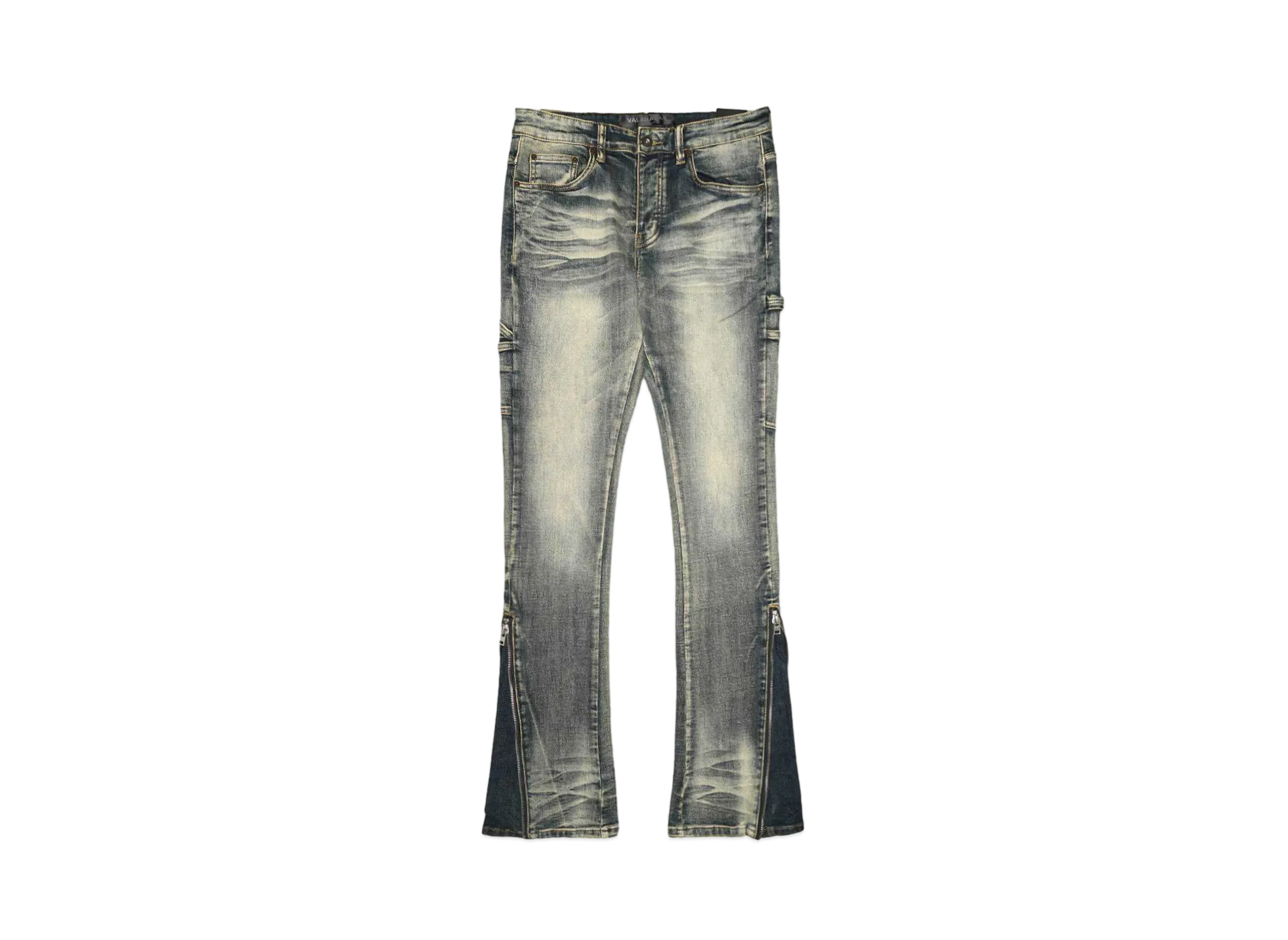 VALABASAS "STREAMLINE" DENIM STACKED "DARK VINTAGE WASH "