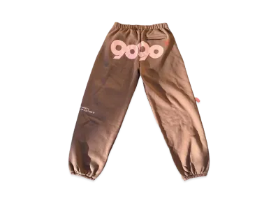 9090 90 Logo Original Sweat Pants (9090 girl) "Brown"