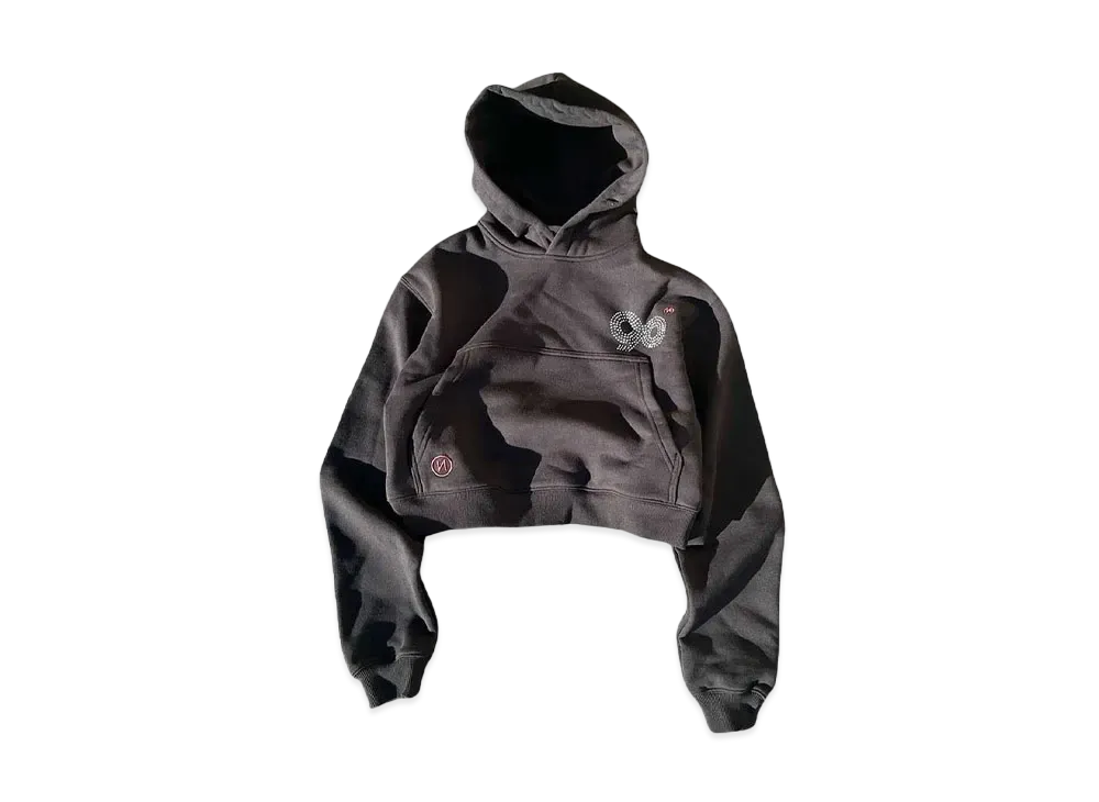 9090 90 Logo Original Hoodie (9090 girl) "Charcoal"