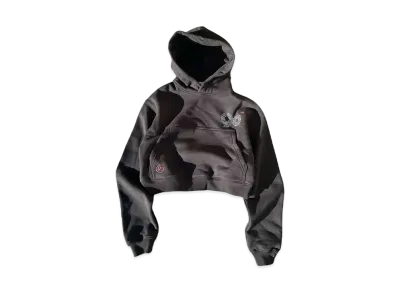 9090 90 Logo Original Hoodie (9090 girl) "Charcoal"