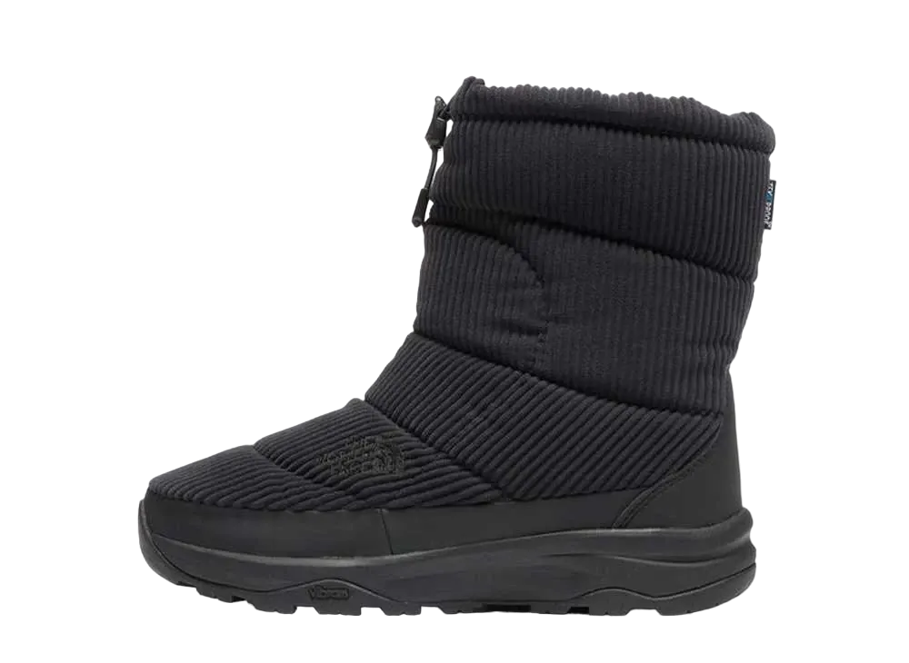 ザノースフェイス ヌプシ ブーティ ウォータープルーフ 7 コーデュロイ "TNFブラック"