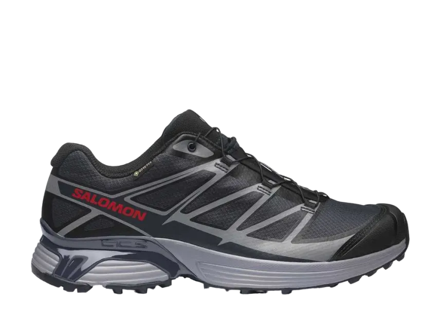 サロモン XTパスウェイ ゴアテックス "ダークネイビー/クイックシルバー/ハイリスクレッド"