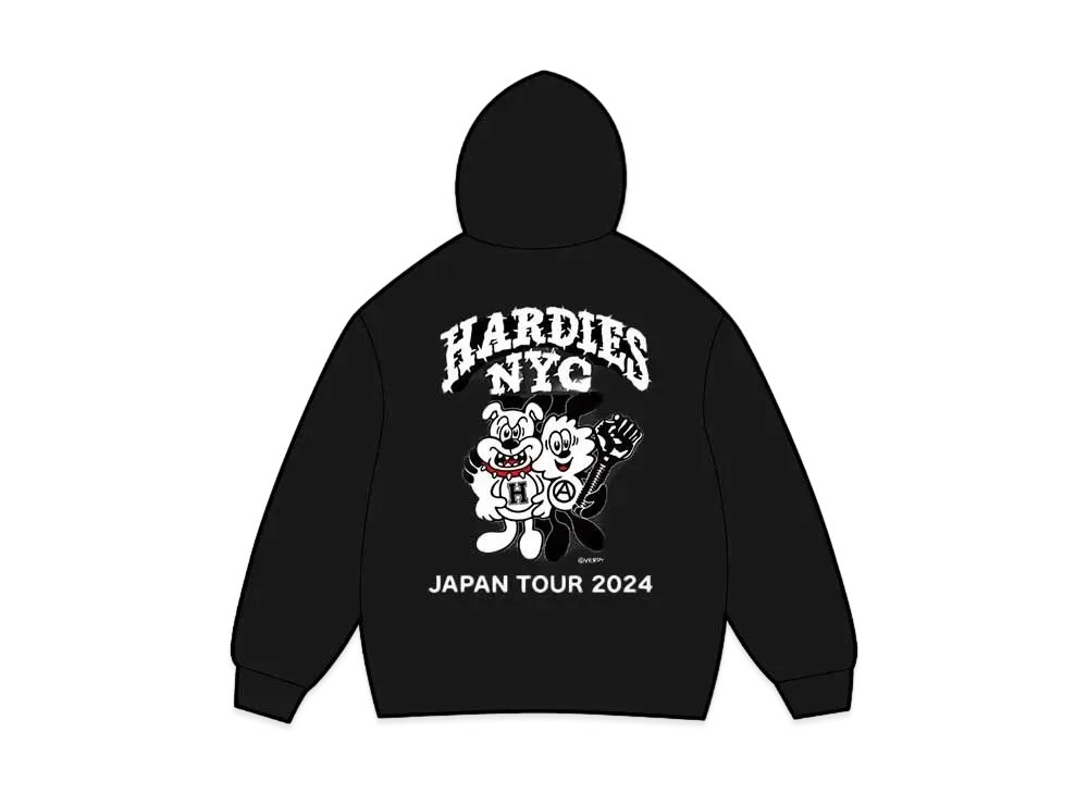 VERDY x Hardies NYC Zip Hoodie "Black"