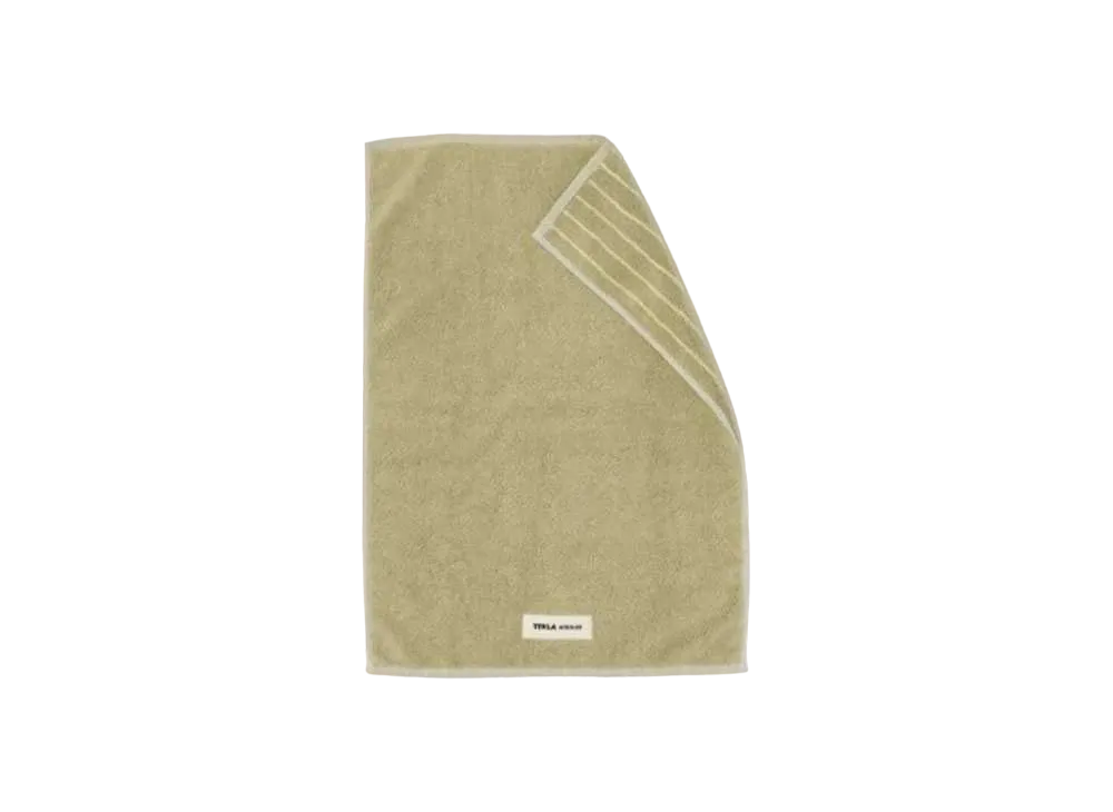 AURALEE x Tekla Bath Mat "Khaki Moss"