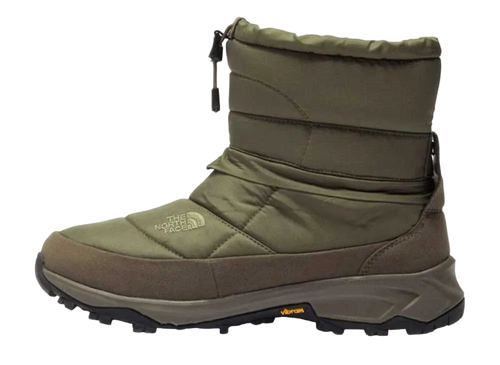 The North Face Detachable Nuptse Bootie "New Taupe Green"