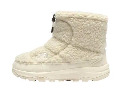 The North Face Women's Nuptse Bootie Short Fleece "Oatmeal"