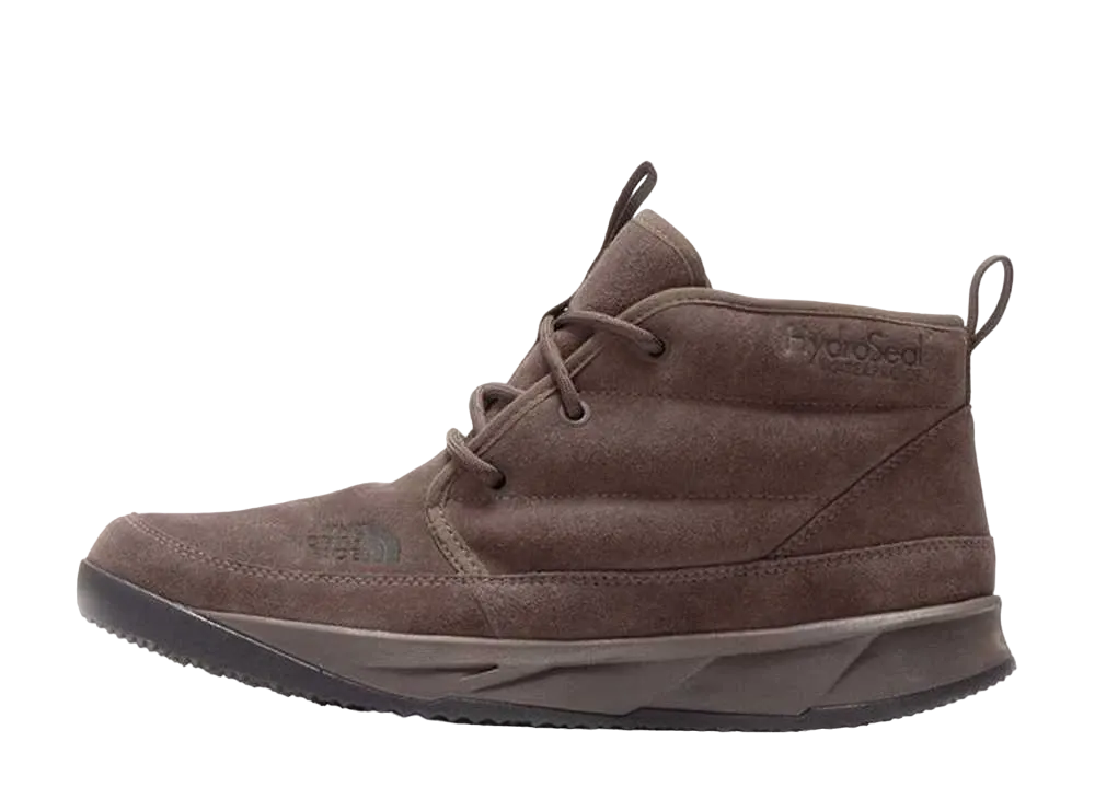 ザノースフェイス ヌプシ チャッカ ウォータープルーフ スウェード "デミタッセブラウン"