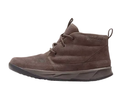 ザノースフェイス ヌプシ チャッカ ウォータープルーフ スウェード "デミタッセブラウン"