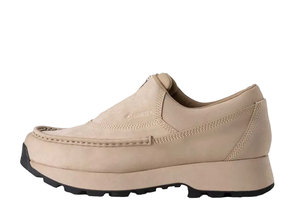 ザノースフェイス ホーンド ジップ モカシン ゴアテックス "ルーシドベージュ"