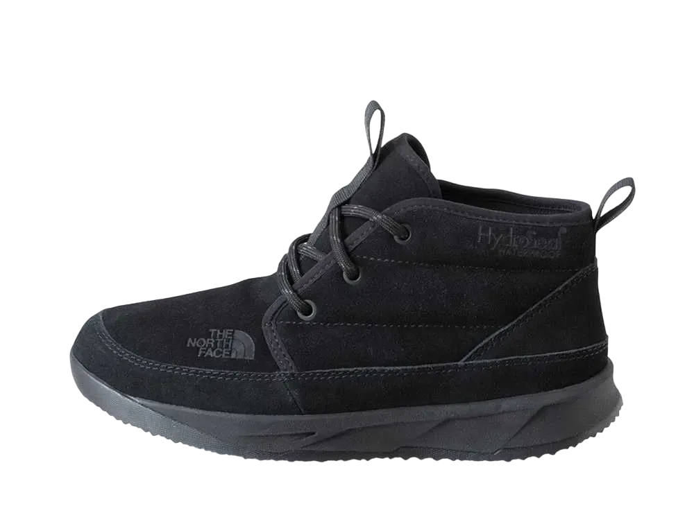 ザノースフェイス ウィメンズ ヌプシ チャッカ ウォータープルーフ スウェード "TNFブラック"