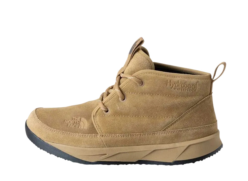 ザノースフェイス ウィメンズ ヌプシ チャッカ ウォータープルーフ スウェード "ユーティリティブラウン"