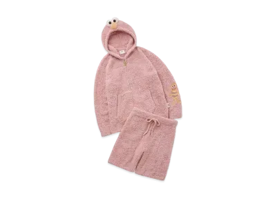 GELATO PIQUE x Sesame Street Elmo Parka & Half Pants Set (Homme) "Pink"