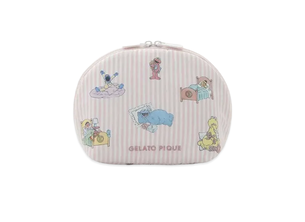 GELATO PIQUE x Sesame Street Pouch "Pink"