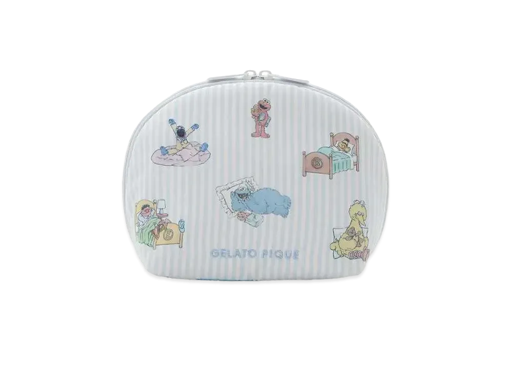 GELATO PIQUE x Sesame Street Pouch "Blue"