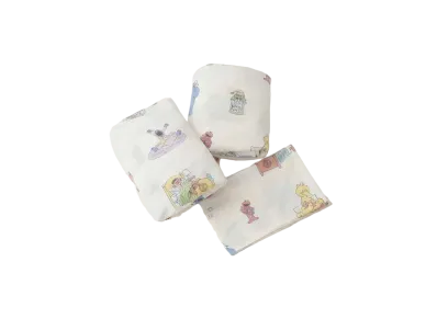 GELATO PIQUE x Sesame Street 3 Piece Bedding Set (Single) (Sleep) "Off White"