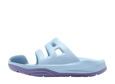 ザノースフェイス リアクティブ スライド "スティールブルー/ケイブブルー"