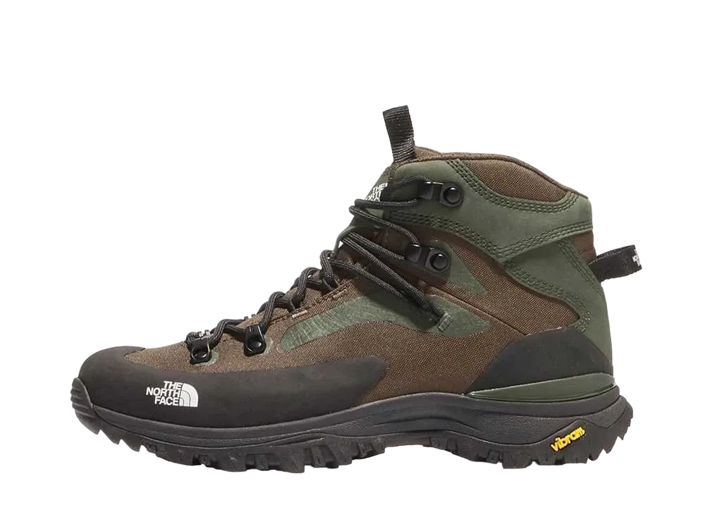 ザノースフェイス ウィメンズ クレストン ハイク ミッド ウォータープルーフ "スレートブラウン/TNFブラック"