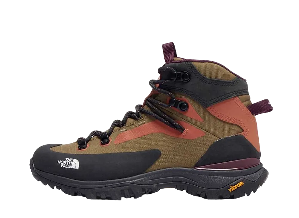 ザノースフェイス ウィメンズ クレストン ハイク ミッド ウォータープルーフ "フィアグリーン/TNFブラック"