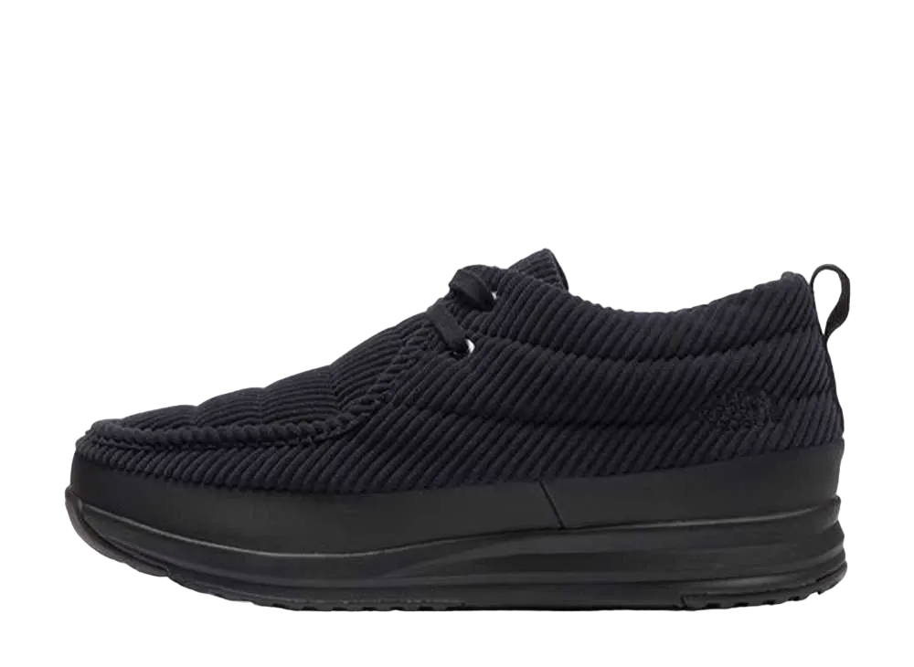 ザノースフェイス ヌプシ オンボード ウォータプルーフ モカシン "コーデュロイブラック/TNFブラック"