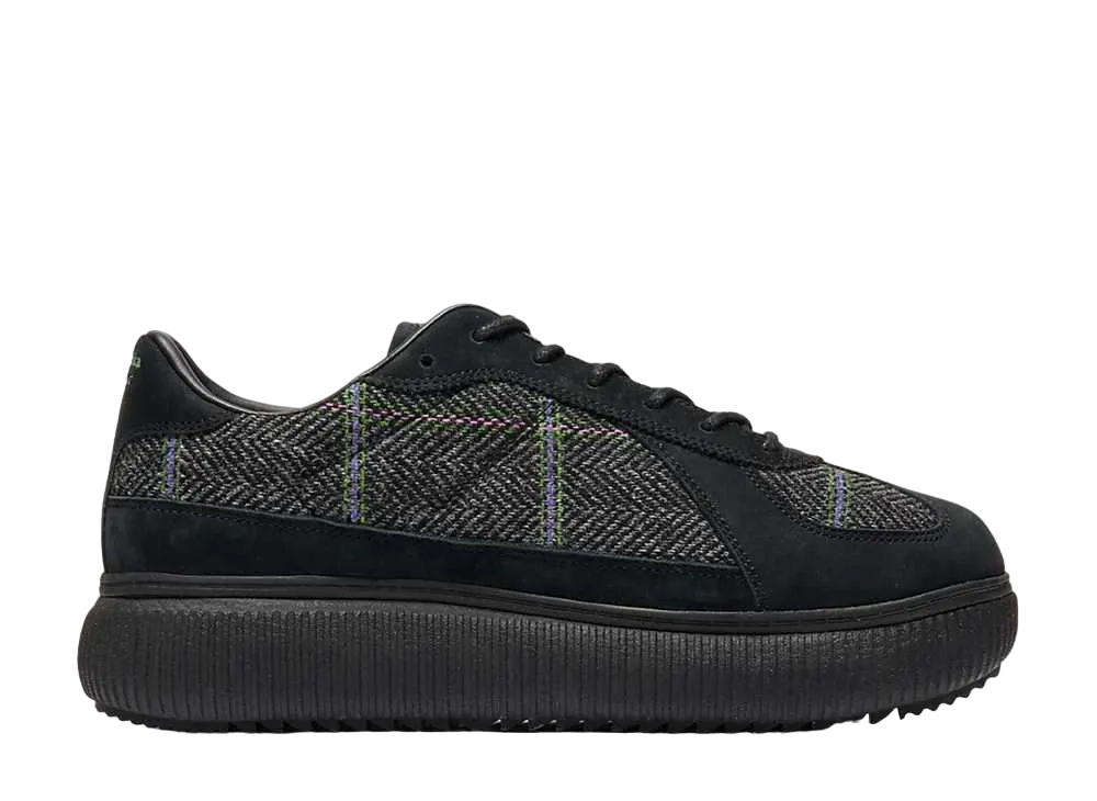 オニツカタイガー デレシティ "ブラック/ヴェルディグリスグリーン"