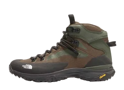 ザノースフェイス クレストン ハイク ミッド ウォータープルーフ "スレートブラウン/TNFブラック"