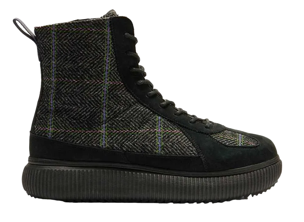 オニツカタイガー デリシティ ブーツ "ブラック/トリュフグレー"