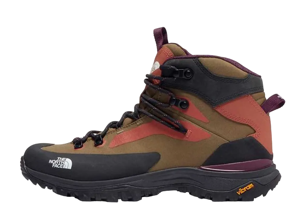 ザノースフェイス クレストン ハイク ミッド ウォータープルーフ "フィアグリーン/TNFブラック"