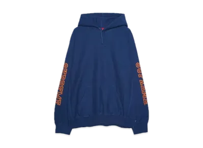 Supreme Collegiate Sleeve Hooded Sweatshirt "Dark Royal"