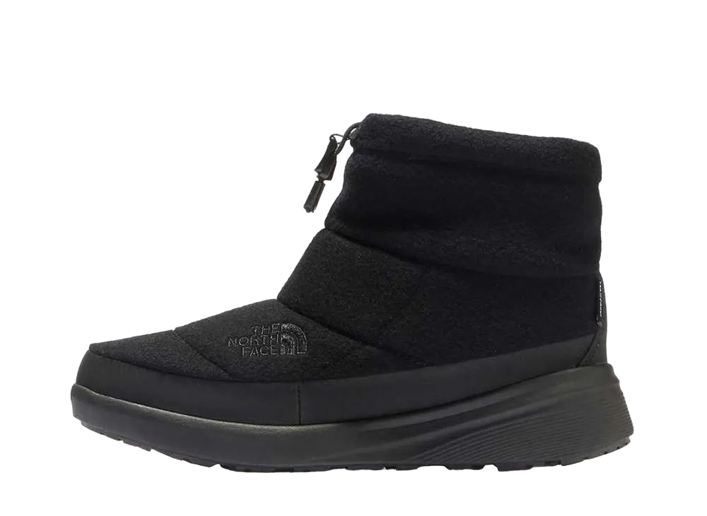 ザノースフェイス ウィメンズ ヌプシ ブーティ ウォータープルーフ8 ショート "ビーバーブラック/TNFブラック"
