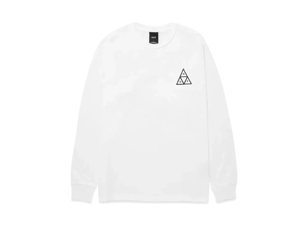 HUF Set TT LS Tee "White"
