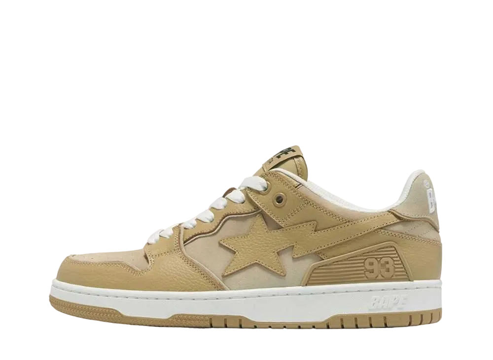 A BATHING APE®︎ Women's BAPE SK8 STA #4 "Beige"