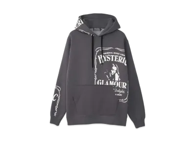 HYSTERIC GLAMOUR Hys Whisky Parka "Charcoal Gray"