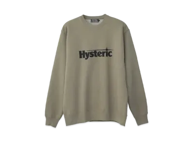 HYSTERIC GLAMOUR Flying V Sweat "Khaki"