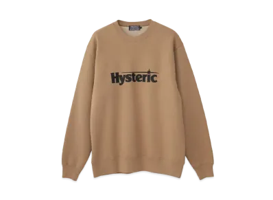 HYSTERIC GLAMOUR Flying V Sweat "Beige"