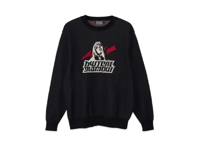 HYSTERIC GLAMOUR AREA HG Jacquart Sweater "Black"
