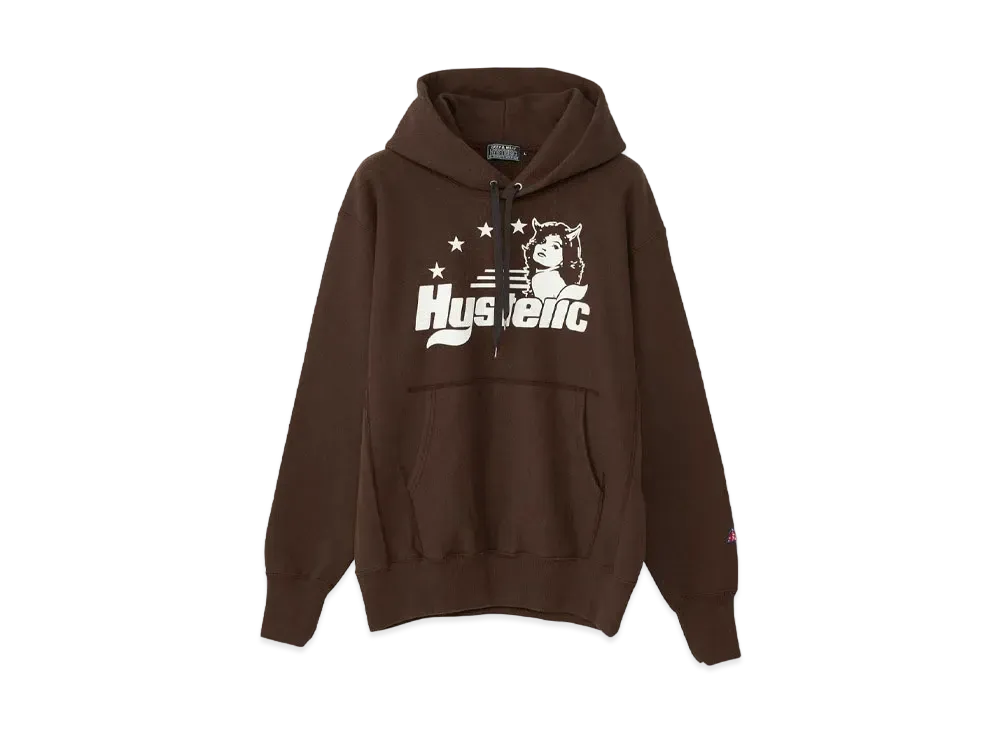 HYSTERIC GLAMOUR Evil's Daydream Parka "Brown"