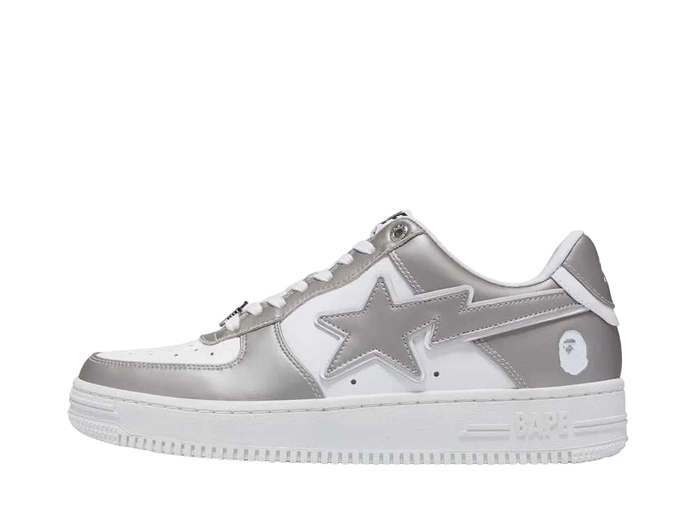 A BATHING APE®︎ Women's BAPE STA #4 "Silver"