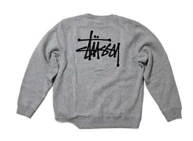 Stussy Basic Stussy Crew "Ash Heather"
