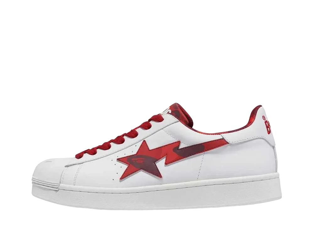 A BATHING APE®︎ Women's SKULL STA "Red"