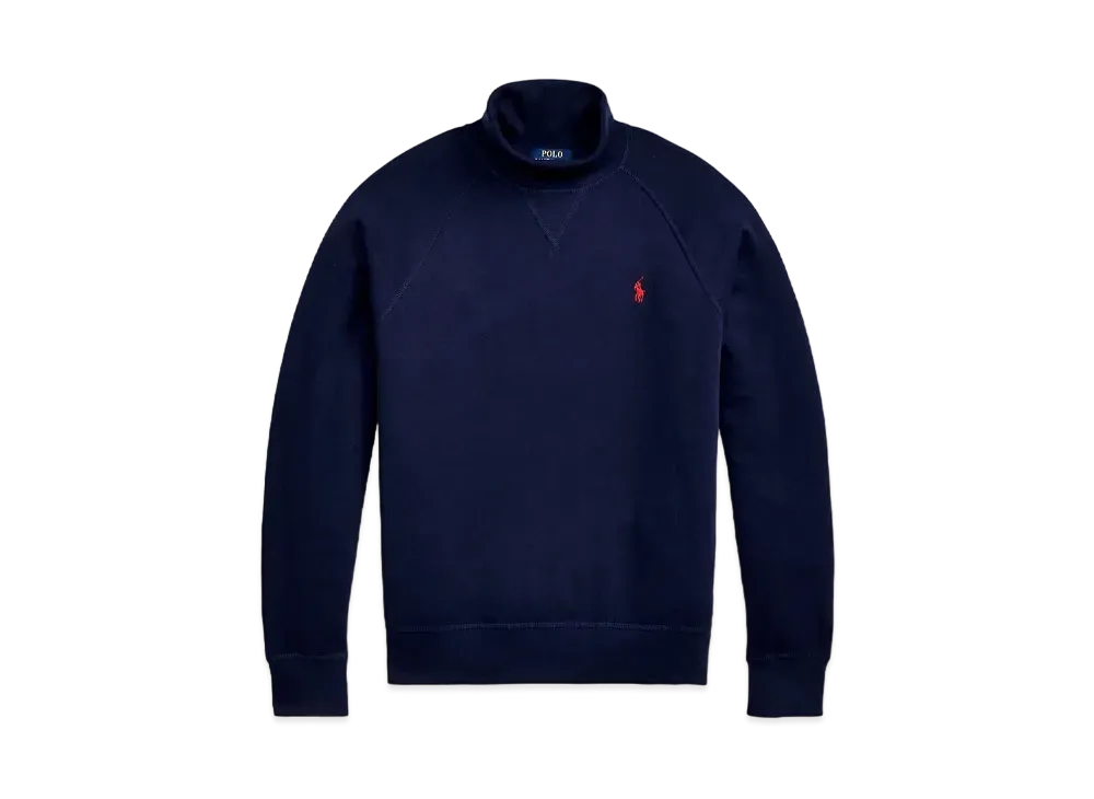 Polo Ralph Lauren Fleece Turtleneck Sweatshirt "Navy"