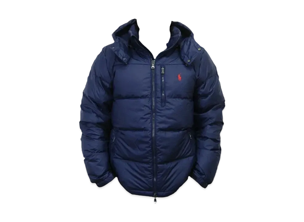 Polo Ralph Lauren Men's Down Hooded Jacket "Navy"