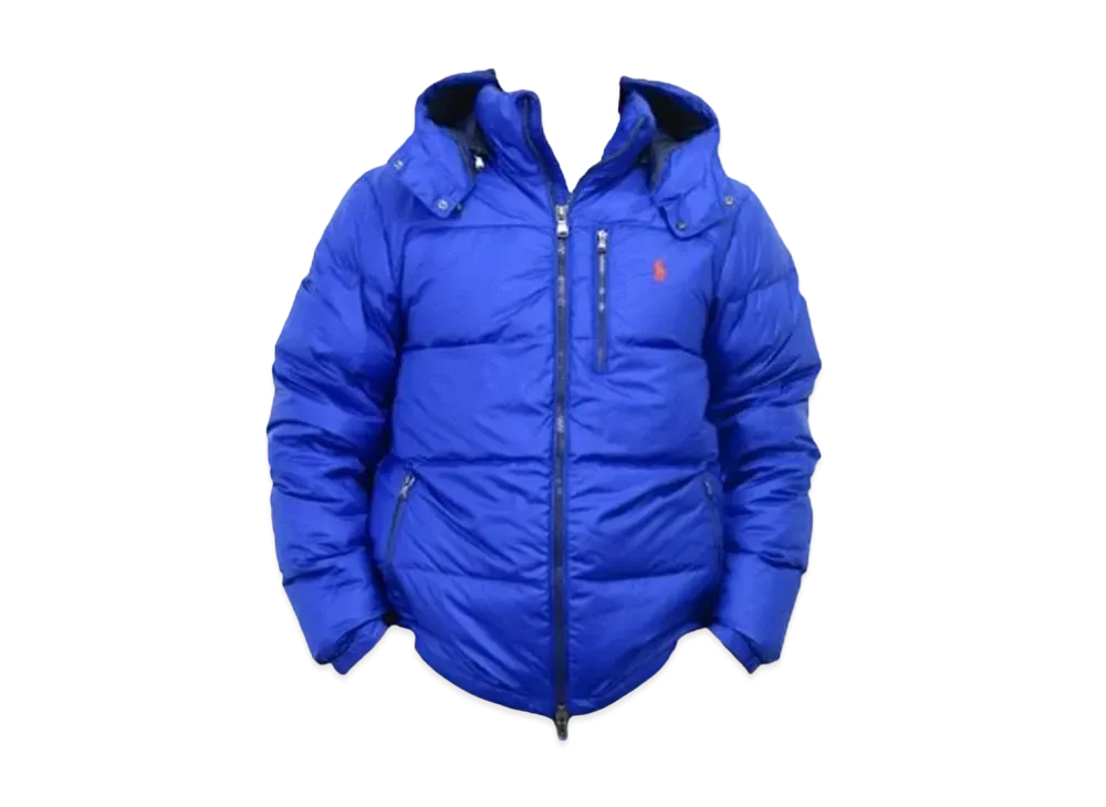 Polo Ralph Lauren Men's Down Hooded Jacket "Blue"
