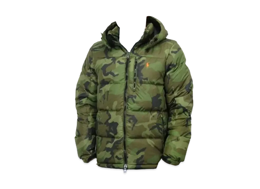 Polo Ralph Lauren Men's Down Hooded Jacket "Camo"