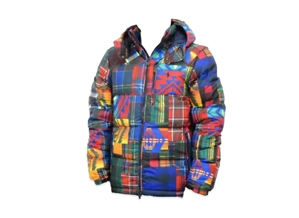 Polo Ralph Lauren Men's Down Hooded Jacket "Multi"