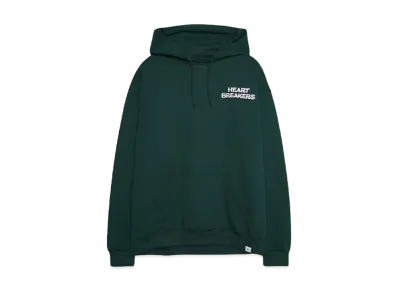 Bedwin & the heartbreakers L/S PRINTED HOODIE "JIMMY" "GREEN"