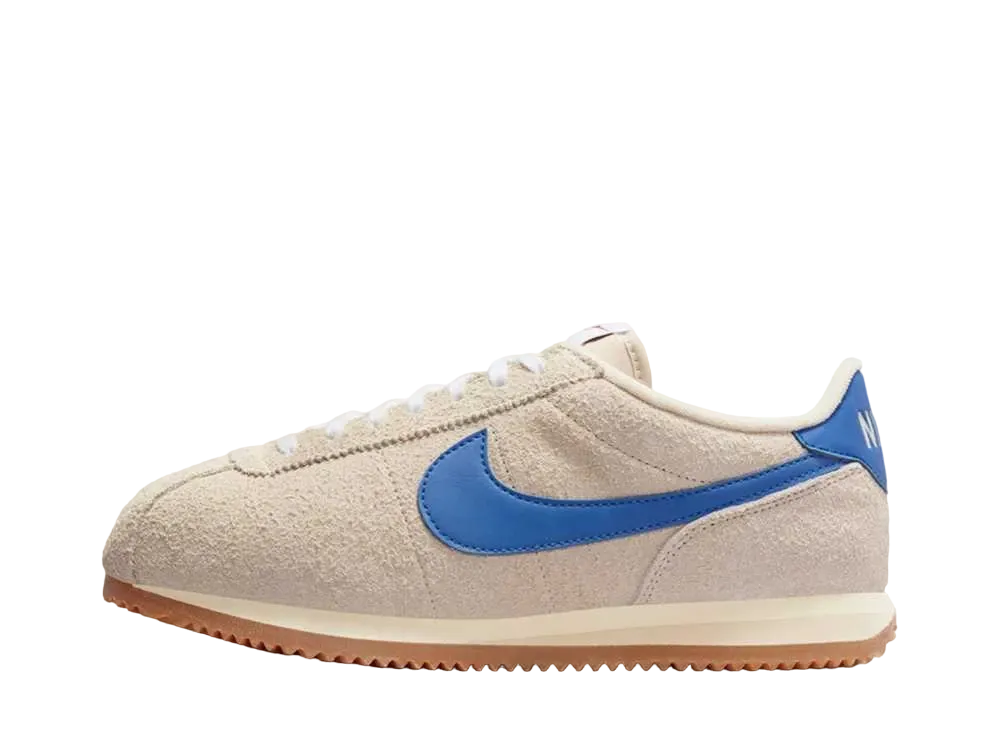 Nike Women's Cortez Vintage Suede "Sanddrift/Game Royal"