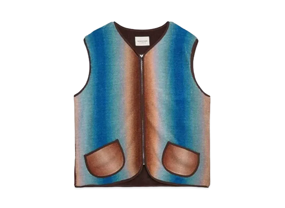 Walk In Paris Blue shepherd vest "BLUE"