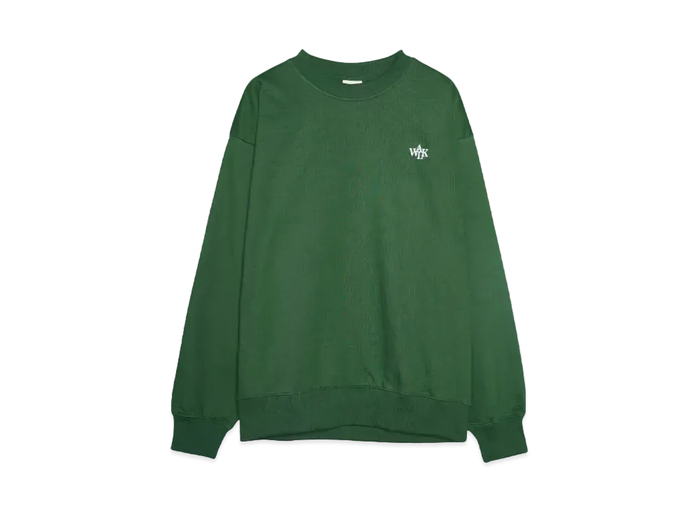 Walk In Paris Forest green sweatshirt "GREEN"