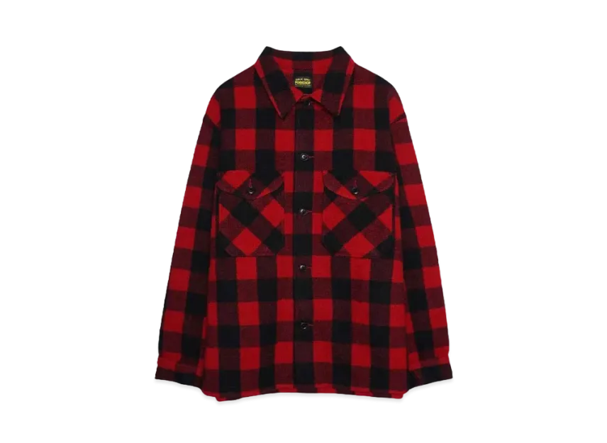 PORKCHOP x MASSES WOOL JACKET P PORKCHOP x MASSES WOOL JACKET P